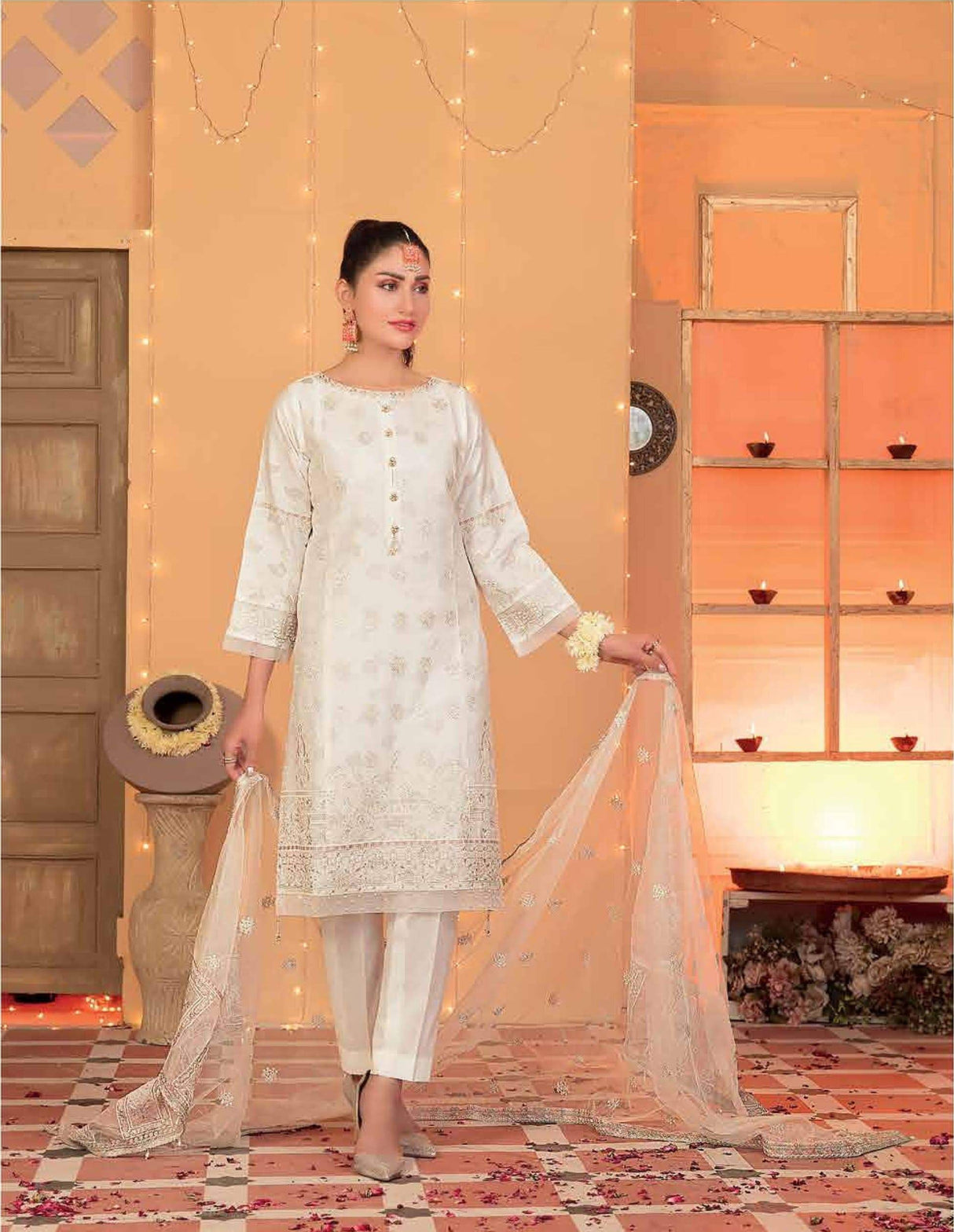 FESTIVE LUXURY By Tawakkal Embroidered Lawn Collection 2021 -100% Original Guaranteed