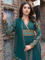 Aarzo by Charizma Premium Embroidered Luxury Chiffon Collection 100% Original