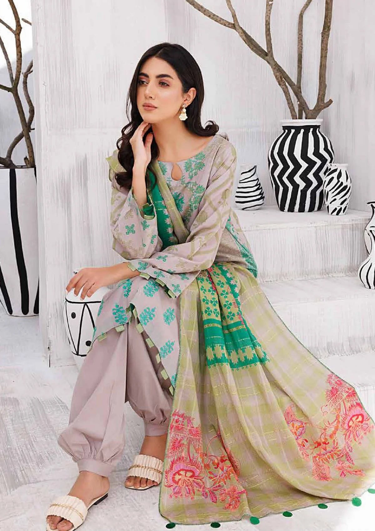 Basant by Charizma Premium Embroidered Lawn Collection 100% Original