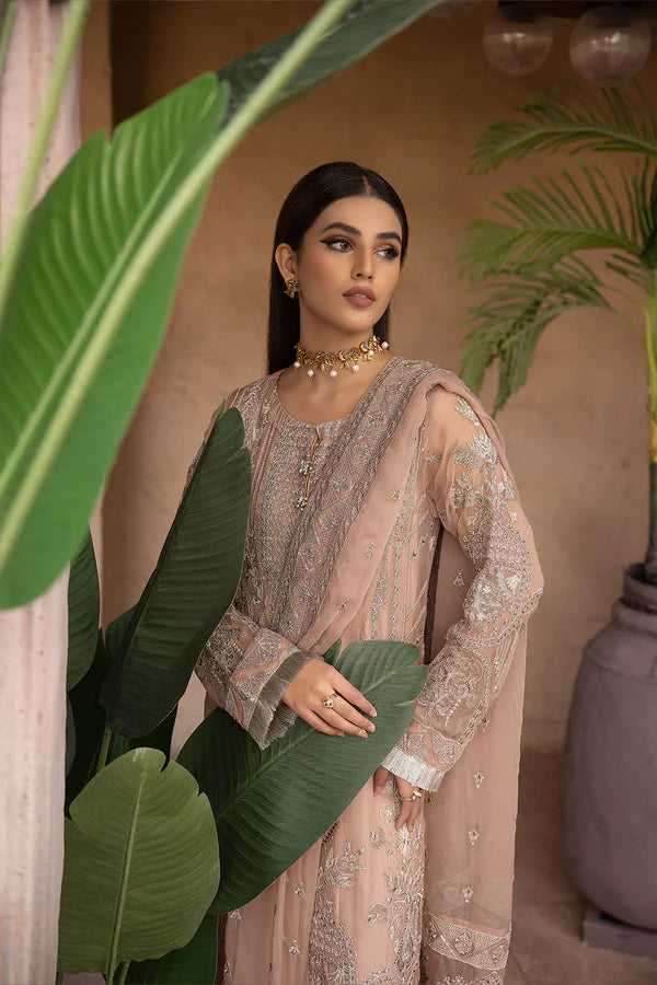 Johra Gold Luxury Chiffon Collection 100% Original