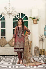 LUCILLE By Tawakkal Chiffon Embroidered Collection 2021 -100% Original Guaranteed