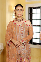 La'Fleur By Maryam's Chiffon Embroidered Collection