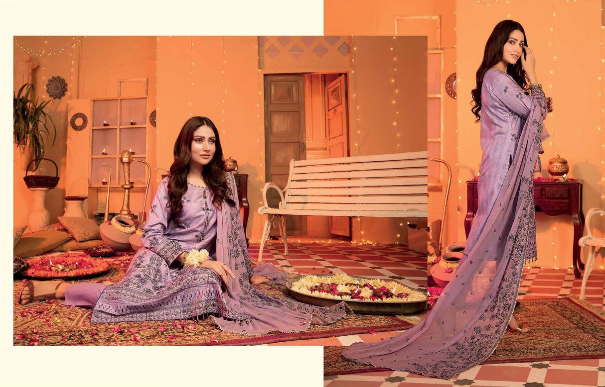 FESTIVE LUXURY By Tawakkal Embroidered Lawn Collection 2021 -100% Original Guaranteed