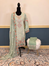 Pakistani Embroidered Party wear Ready To Ship