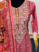 Pakistani Stitched lawn Embroidered Salwar kameez ready to ship