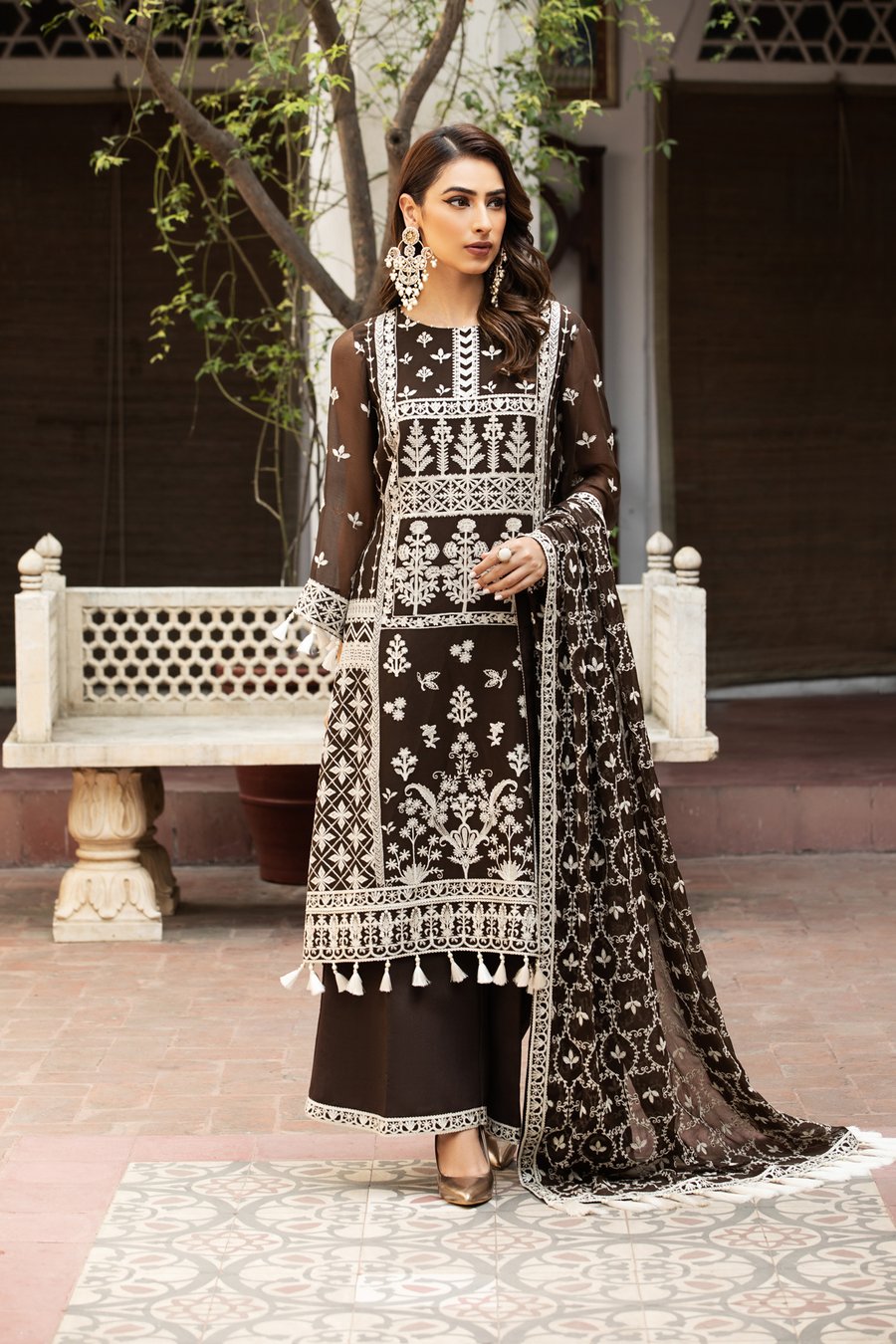Alizeh By Shahtaz Luxury Chiffon Embroidered Collection 2021 -100% Original Guaranteed
