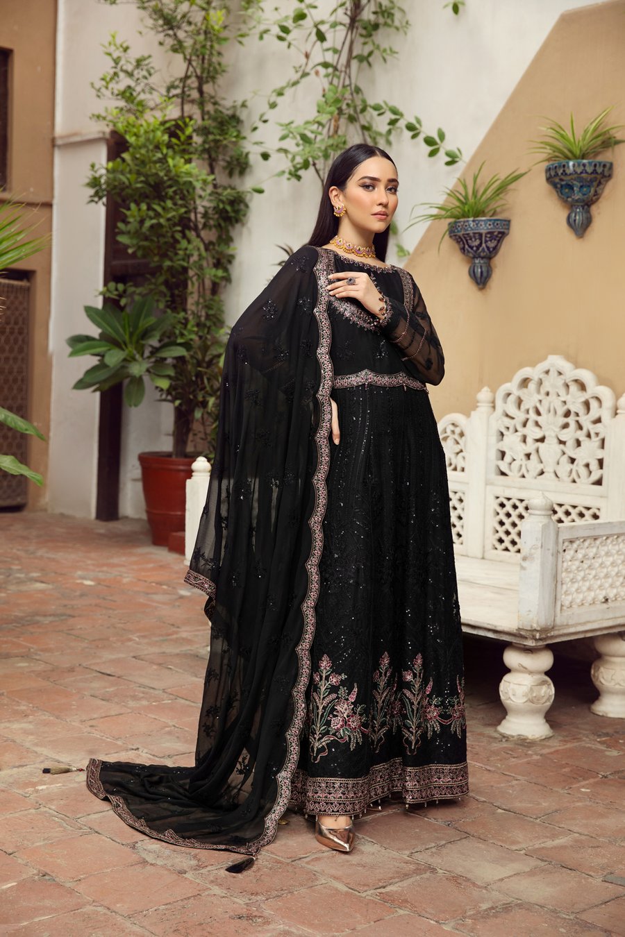 Alizeh By Shahtaz Luxury Chiffon Embroidered Collection 2021 -100% Original Guaranteed