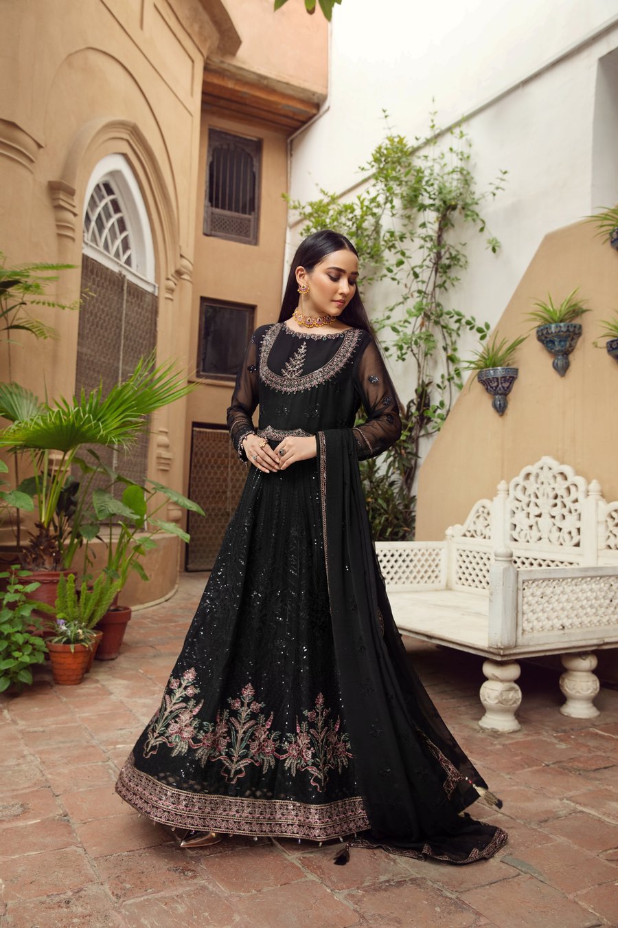 Alizeh By Shahtaz Luxury Chiffon Embroidered Collection 2021 -100% Original Guaranteed