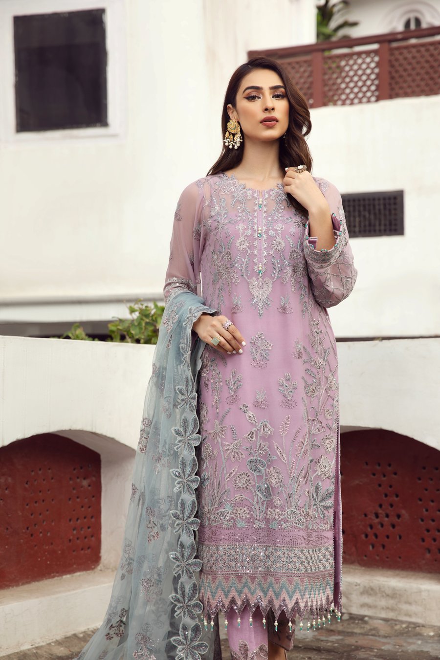 Alizeh By Shahtaz Luxury Chiffon Embroidered Collection 2021 -100% Original Guaranteed