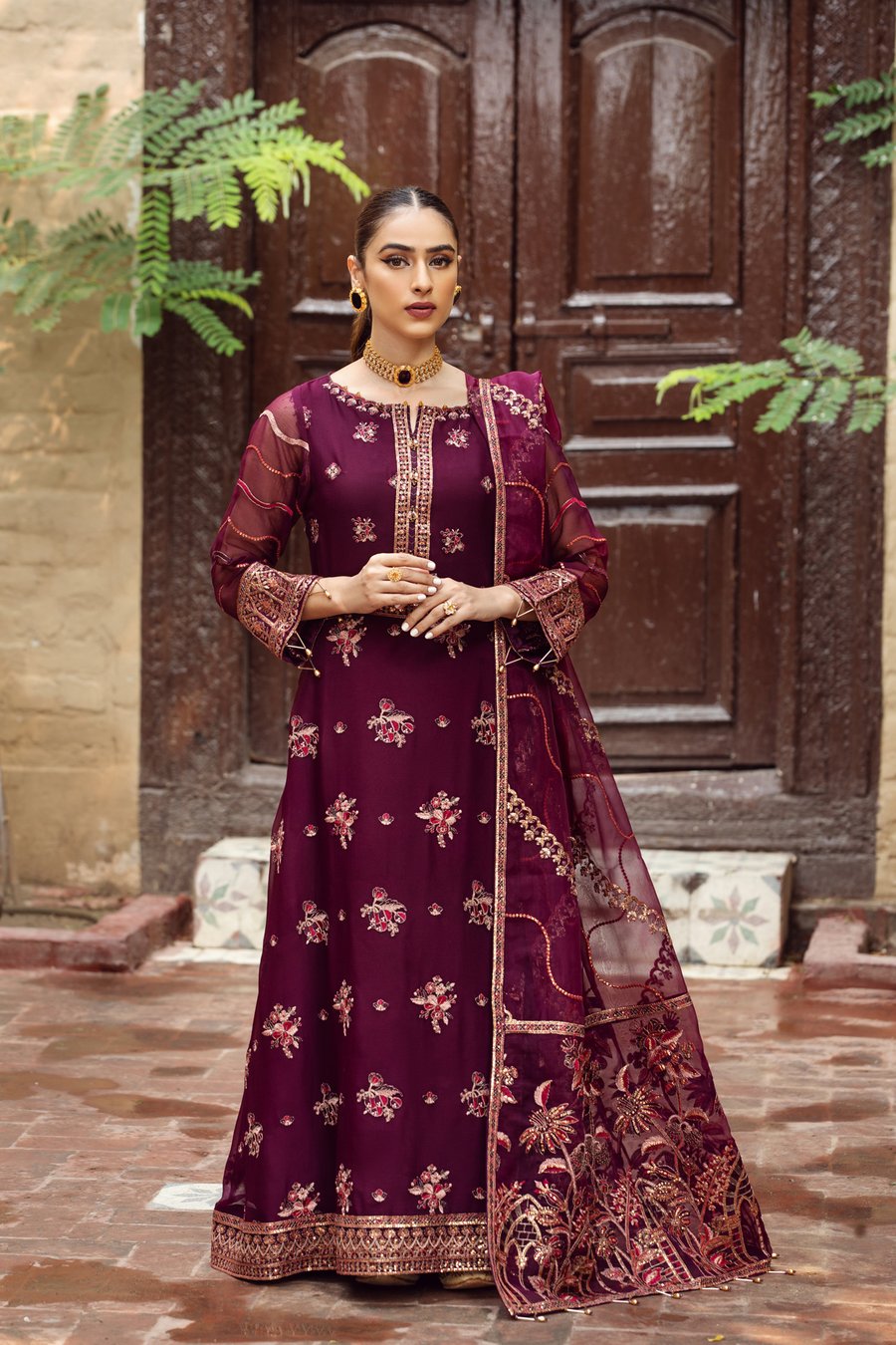 Alizeh By Shahtaz Luxury Chiffon Embroidered Collection 2021 -100% Original Guaranteed