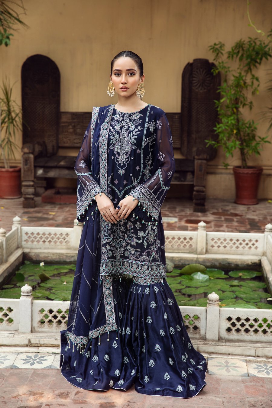 Alizeh By Shahtaz Luxury Chiffon Embroidered Collection 2021 -100% Original Guaranteed