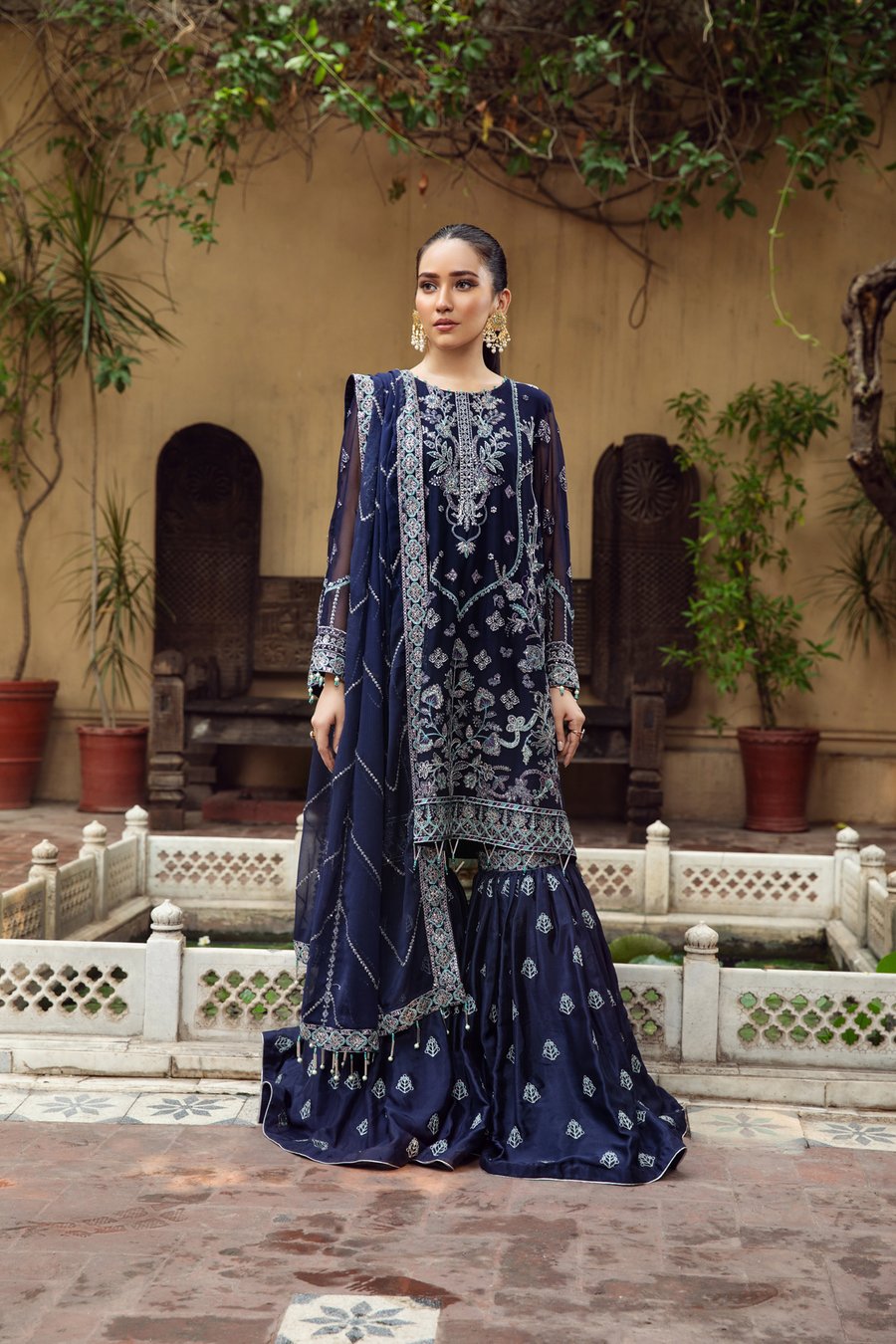 Alizeh By Shahtaz Luxury Chiffon Embroidered Collection 2021 -100% Original Guaranteed