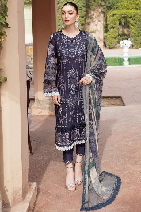 Mashaal By Ramsha Luxury Lawn 100% Original Ready To Ship