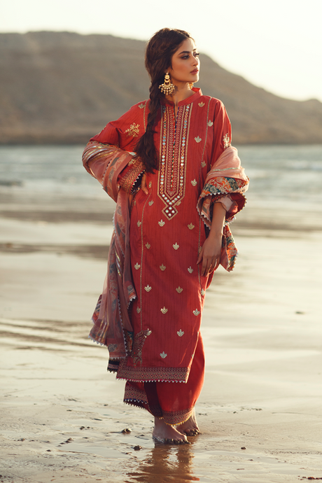 Qalamkar Luxury Festive 2020-100% Original Guaranteed