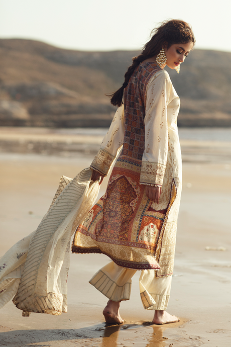 Qalamkar Luxury Festive 2020-100% Original Guaranteed