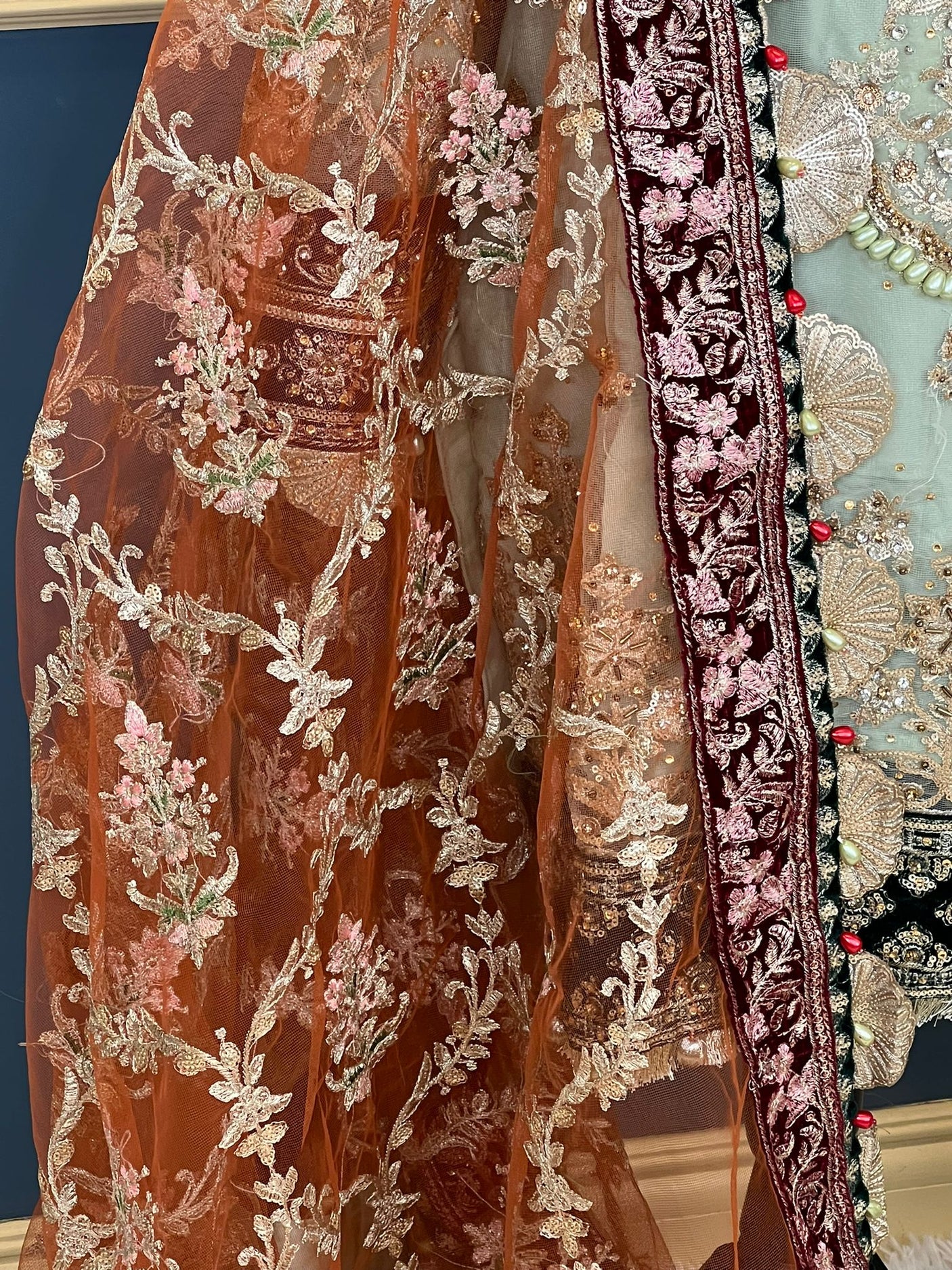 Pakistani Embroidered Party wear Ready To Ship