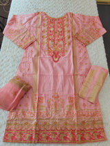 Pakistani Stitched lawn Embroidered Salwar kameez ready to ship