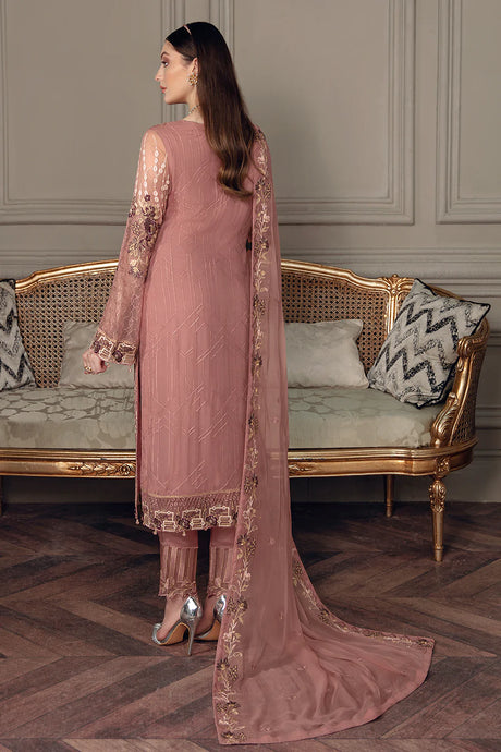 Chevron by Ramsha Luxury Chiffon Embroidered Collection