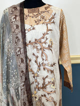 Pakistani Stitched Embroidery Party Wear Dresses Ready To Ship