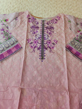 Pakistani Stitched lawn Embroidered Salwar kameez ready to ship