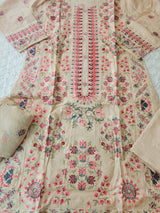 Pakistani Stitched Embroidery luxury  lawn Dresses Ready To Ship