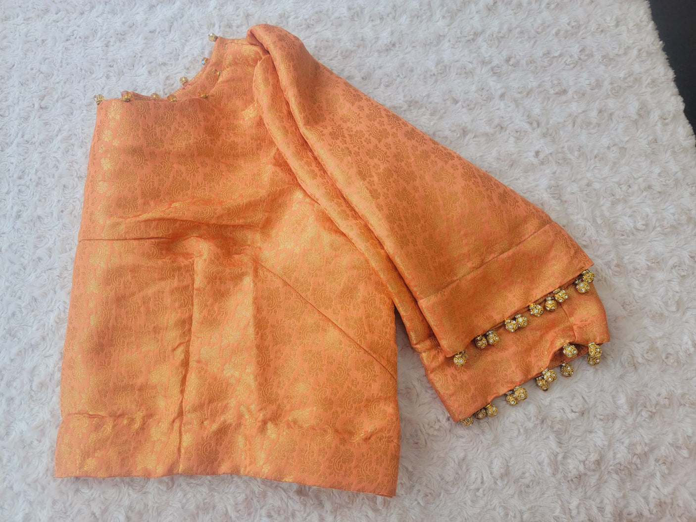 Pure soft silk benarosi blouse with full inner