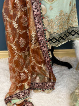Pakistani Embroidered Party wear Ready To Ship