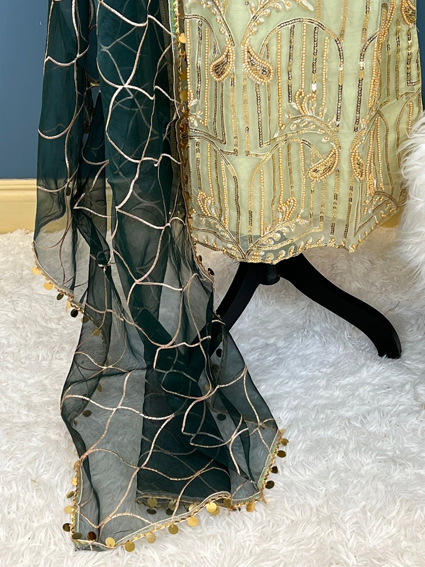 Pakistani Stitched Embroidery Party Wear Dresses Ready To Ship