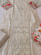 Indian Cotton Stitched Embroidery Suit Ready To Ship