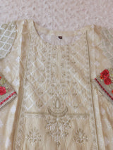 Indian Cotton Stitched Embroidery Suit Ready To Ship
