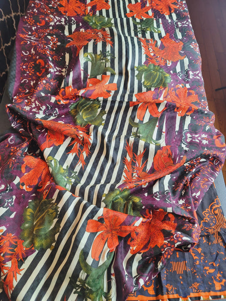 Pakistani Linen Embroidered Salwar kameez Ready To Ship