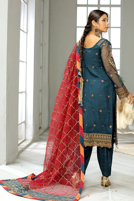 Lemilsa By Maryam's Chiffon Embroidered Collection