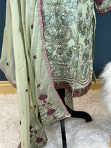 Pakistani Embroidered Party wear  Ready To Ship