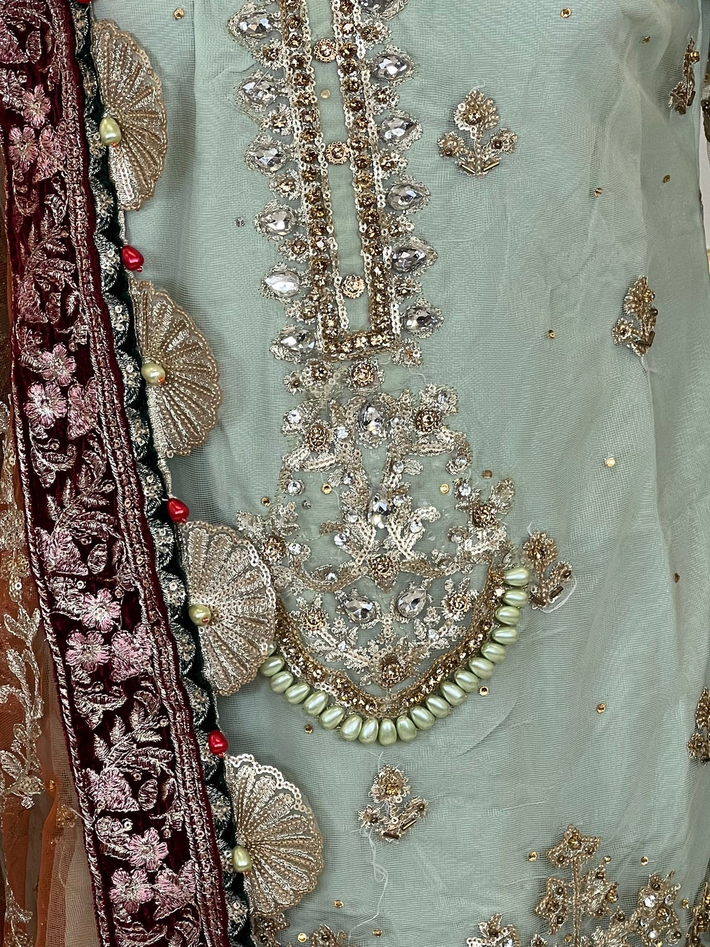 Pakistani Embroidered Party wear Ready To Ship