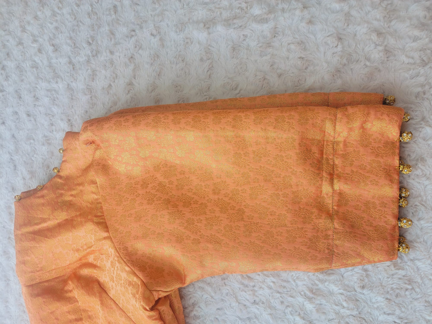 Pure soft silk benarosi blouse with full inner