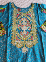 Pakistani Linen Embroidered Salwar kameez Ready To Ship