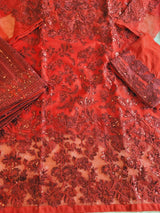 Pakistani Stitched Embroidery Party Wear Dresses Ready To Ship