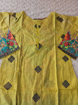 Pakistani Stitched lawn Embroidered Salwar kameez ready to ship