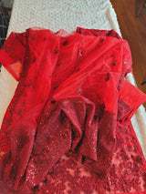 Pakistani Stitched Embroidery Party Wear Dresses Ready To Ship