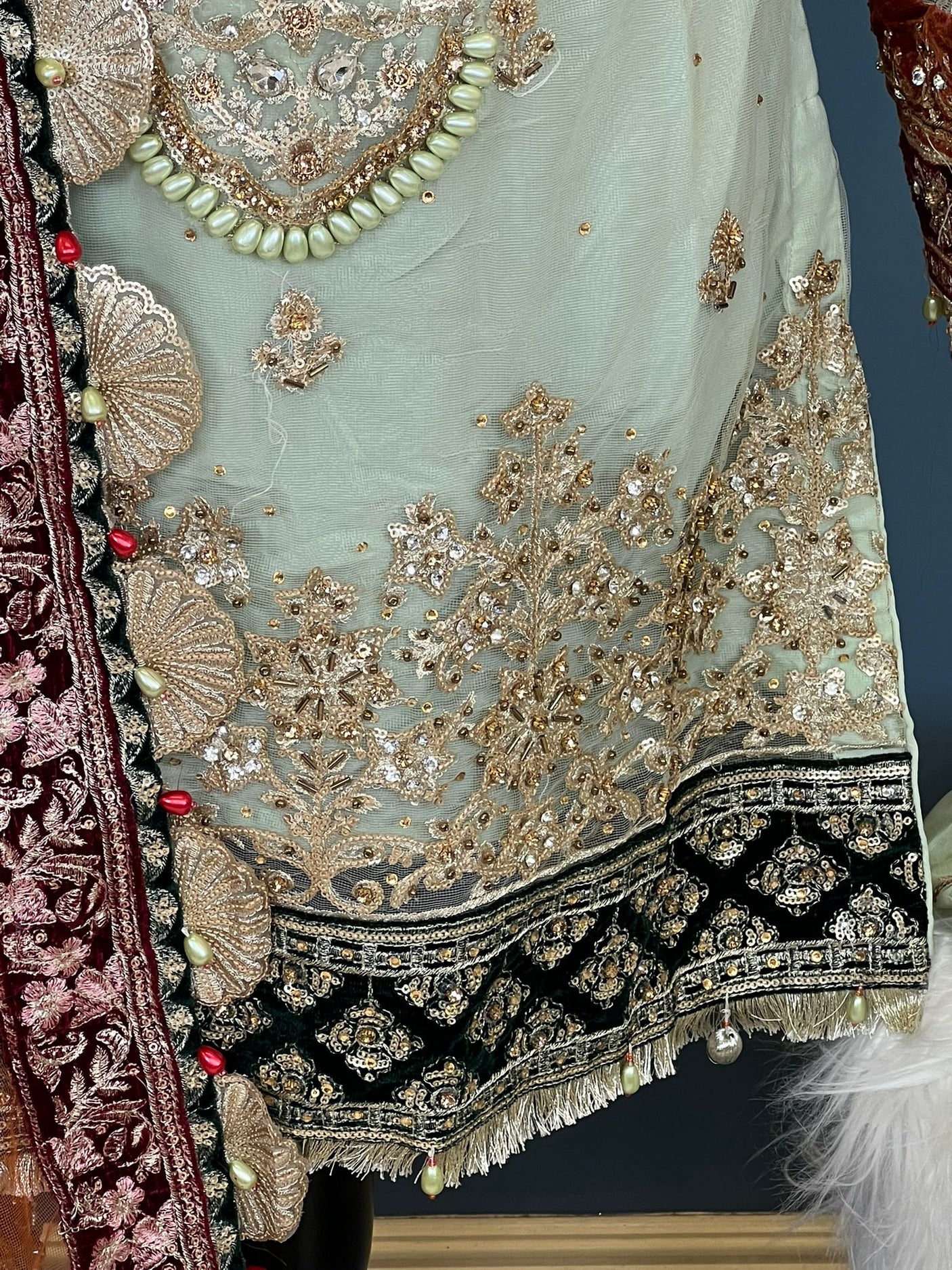 Pakistani Embroidered Party wear Ready To Ship