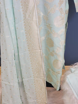 Pure Khaddi Georgette Banarasi Salwer Kamiz