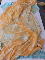 Pakistani Stitched lawn Embroidered Salwar kameez ready to ship