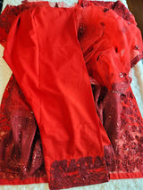 Pakistani Stitched Embroidery Party Wear Dresses Ready To Ship