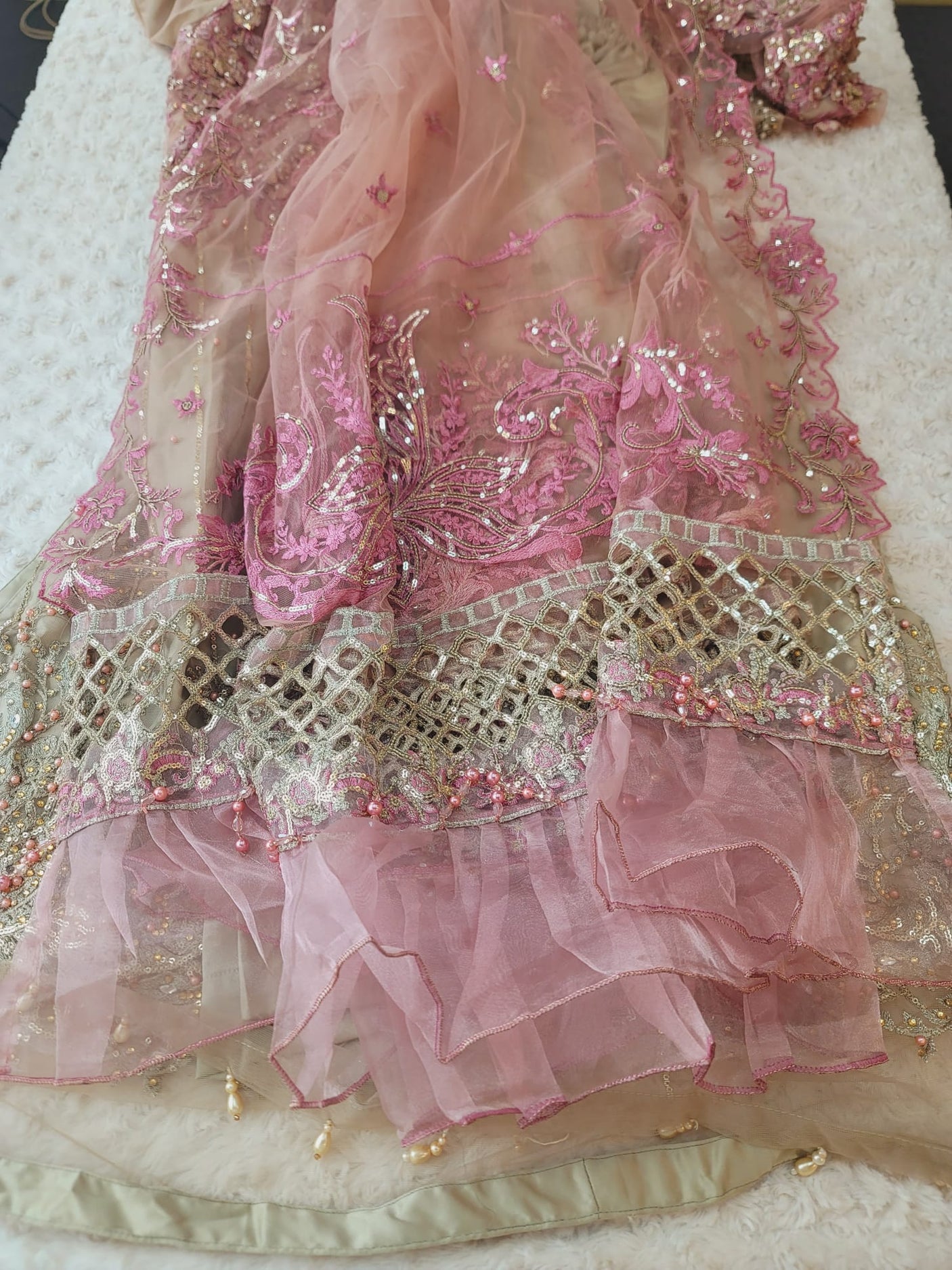 Pakistani Stitched Embroidery Party Wear Dresses Ready To Ship