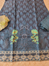 Pakistani Stitched lawn Embroidered Salwar kameez ready to ship