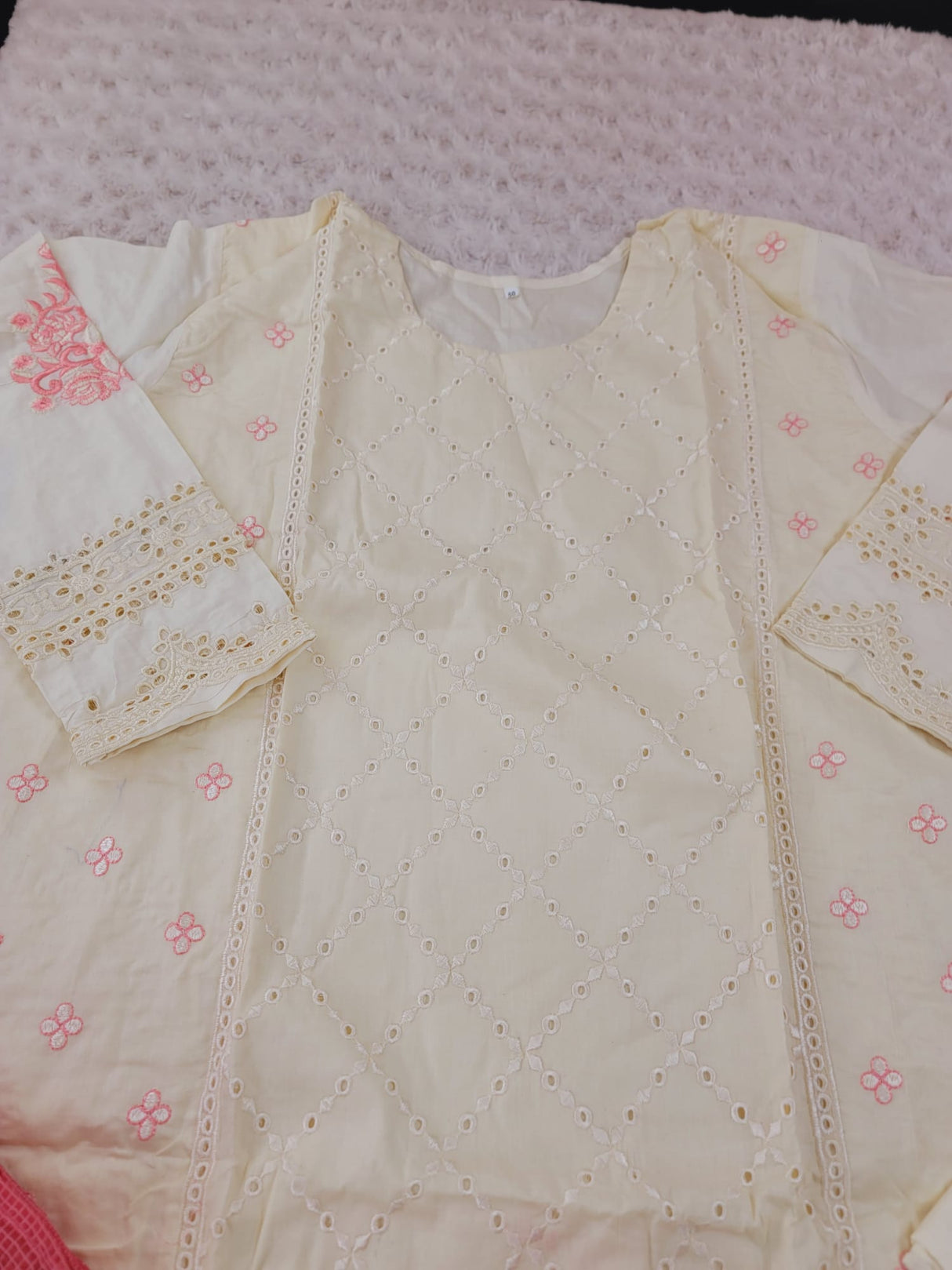 Pakistani Stitched Embroidery Lawn Suit Ready To Ship