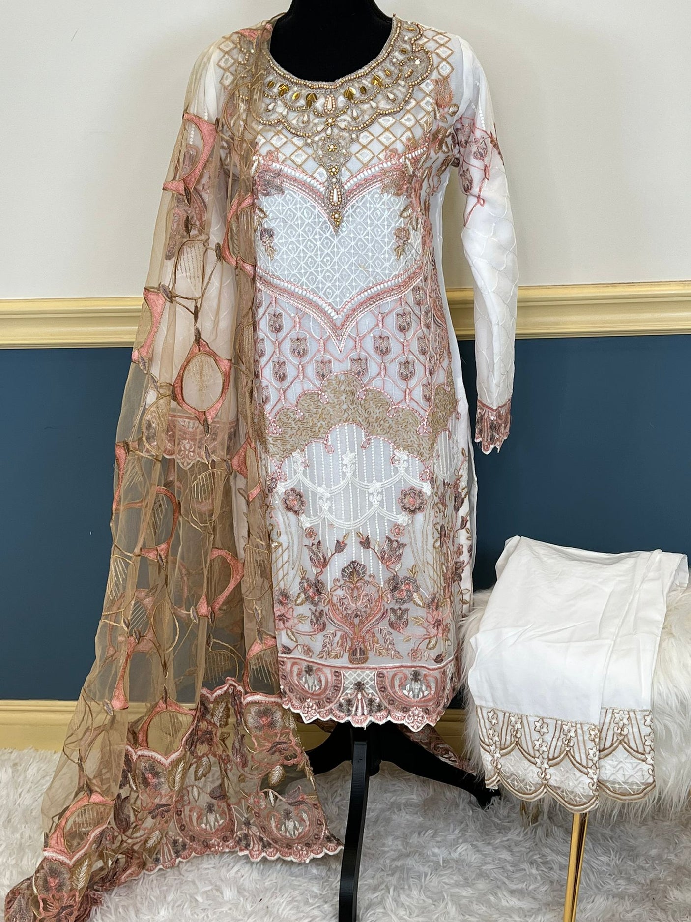 Pakistani Embroidered Party wear  Ready To Ship