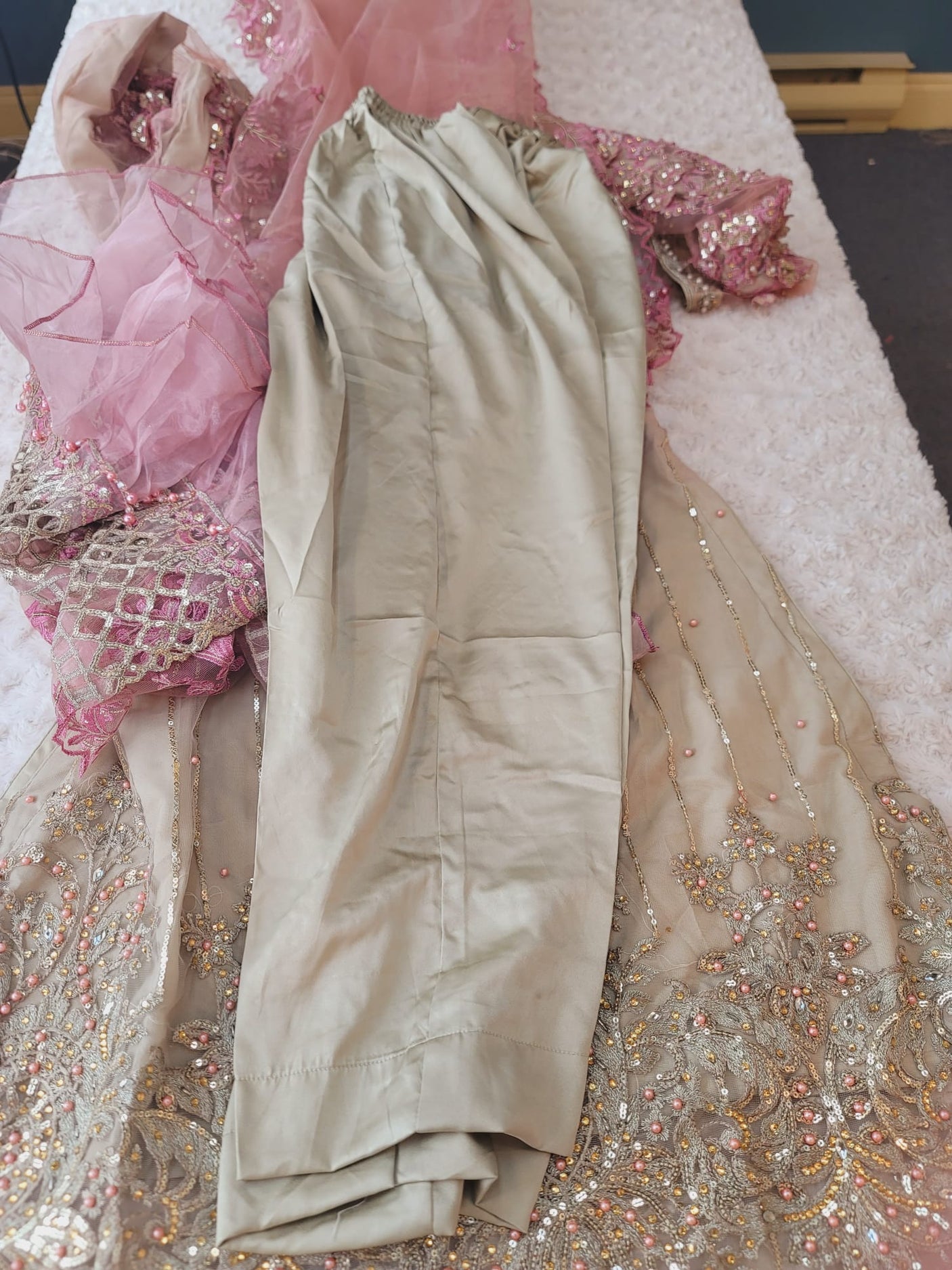 Pakistani Stitched Embroidery Party Wear Dresses Ready To Ship