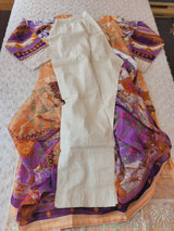 Pakistani Stitched lawn Embroidered Salwar kameez ready to ship