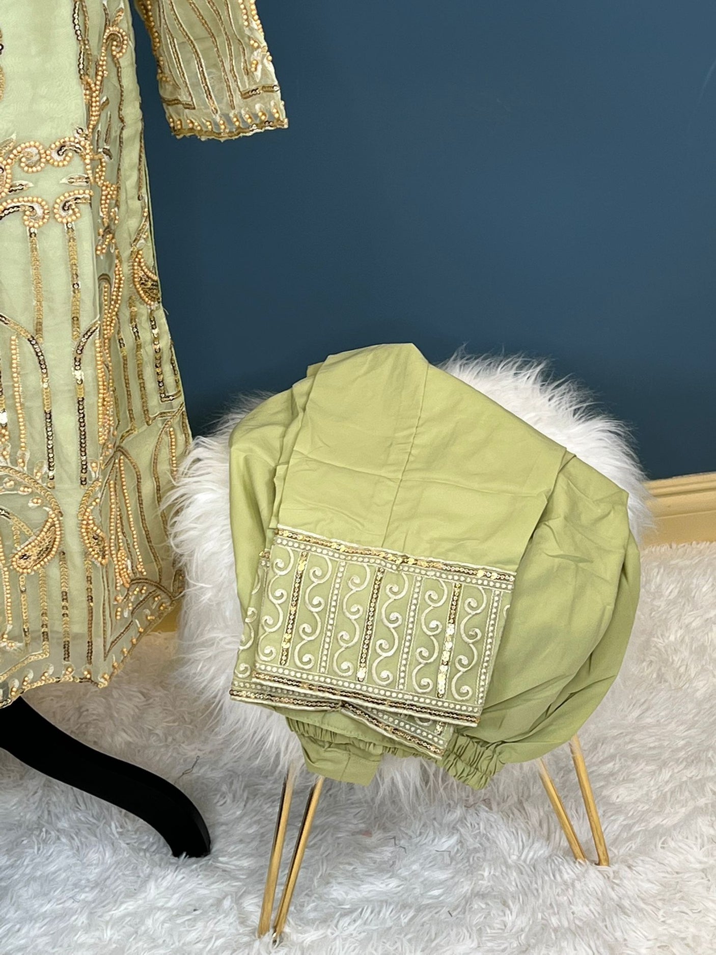 Pakistani Stitched Embroidery Party Wear Dresses Ready To Ship